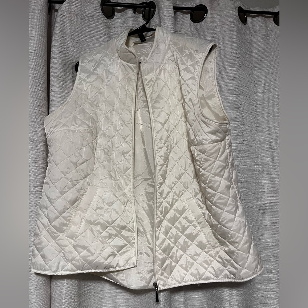 Karen Scott White Vest